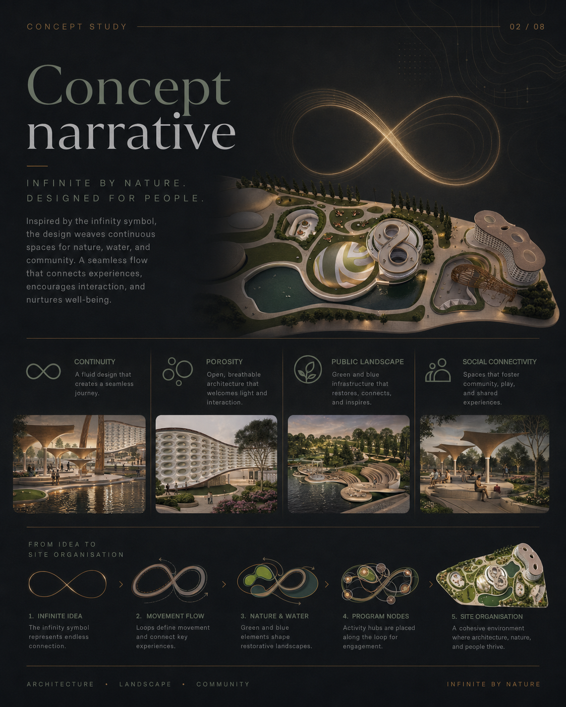 Infinite Landscape Commons concept narrative