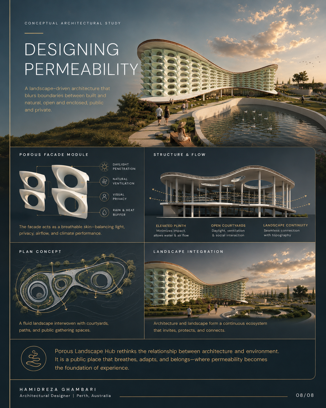 Porous Landscape Hub final board